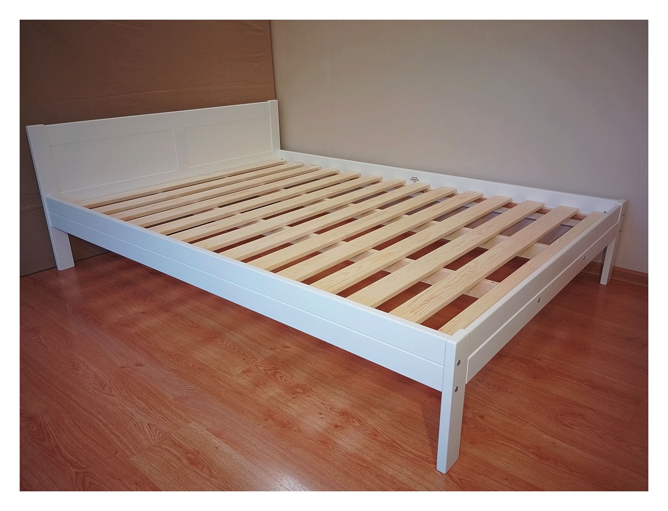 Voodi 120×200 cm. Valge