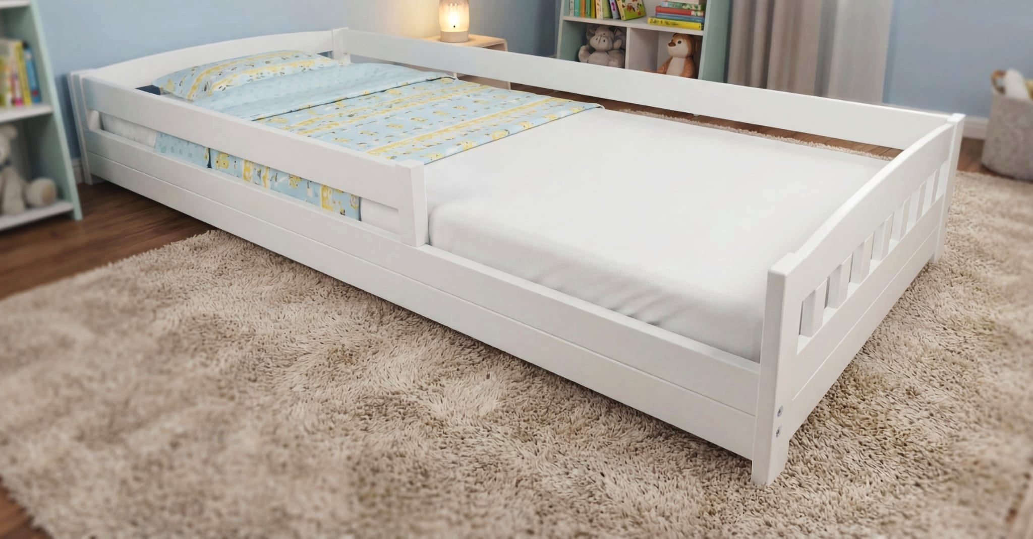 Lastevoodi 90x200,
Lastevoodi lapsele,
Madal põrandavoodi