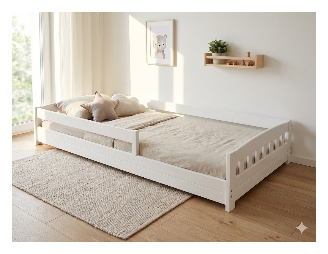 Põrandavoodi, Madal voodi, Lastevoodi